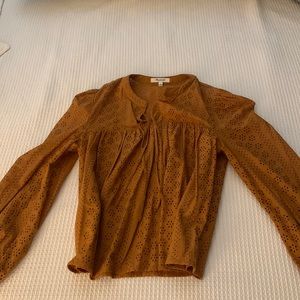 Madewell top worn once size medium